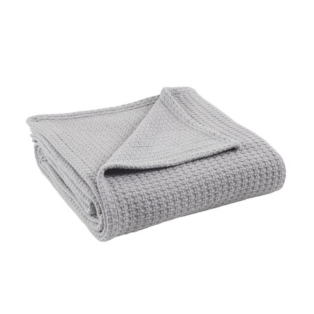 100% Cotton Thermal Blanket Silver King/Cal. King